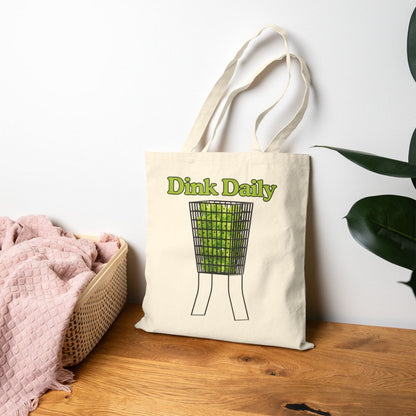 DINK DAILY - Pickleball (Tote Bag)
