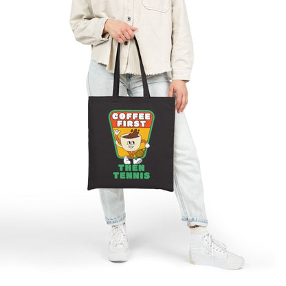 COFFEE FIRST THEN TENNIS 2 -Tennis (Tote Bag)