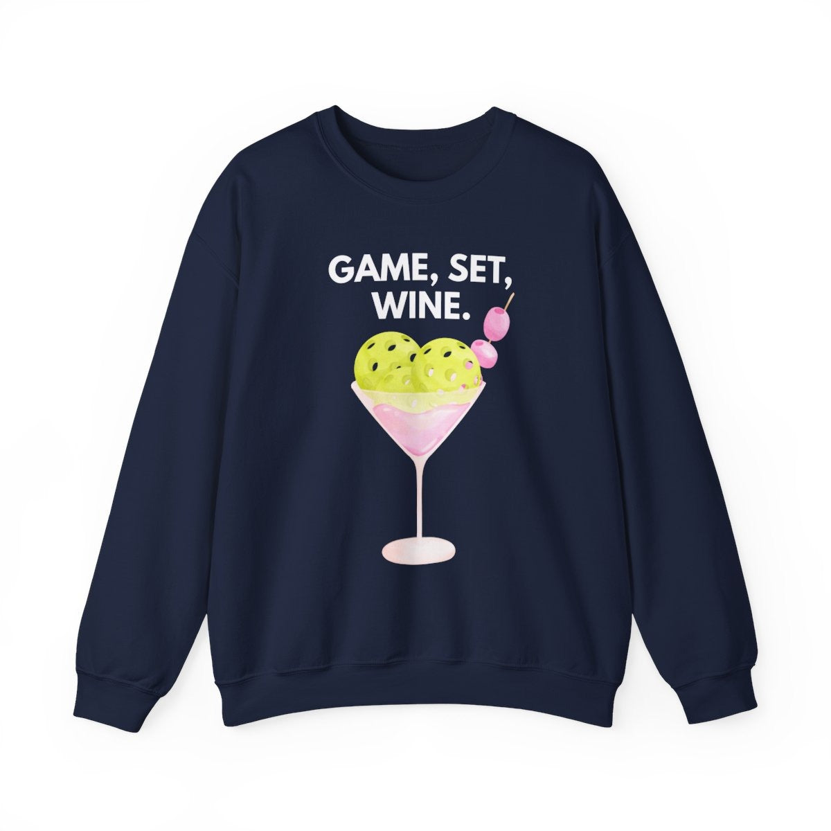 GAME SET WINE - Pickleball (Sweatshirt)