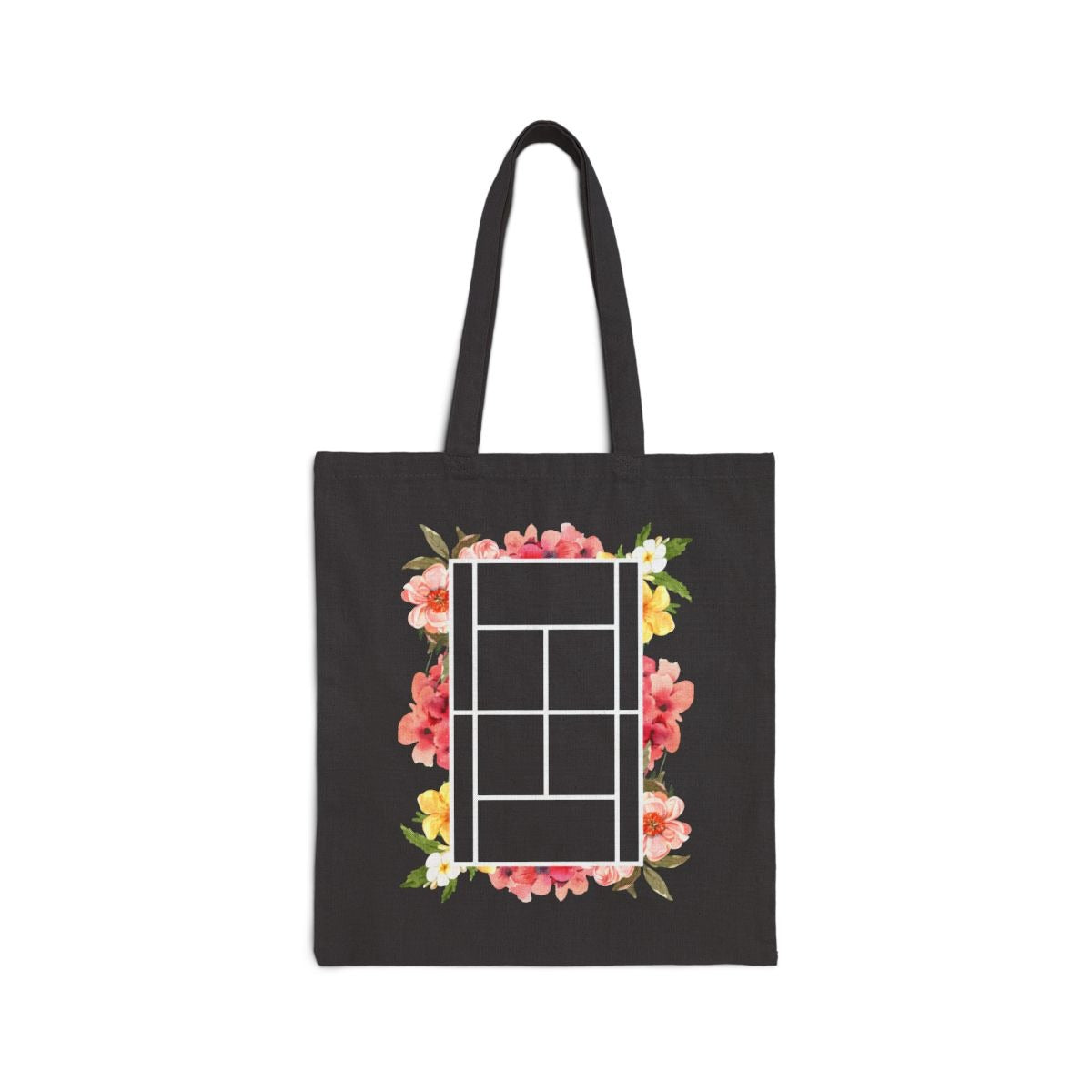TENNIS FLORAL 1 - Tennis (Tote Bag)