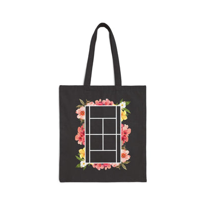 TENNIS FLORAL 1 - Tennis (Tote Bag)