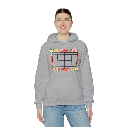 TENNIS FLORAL 1 - Tennis (Hoodie)