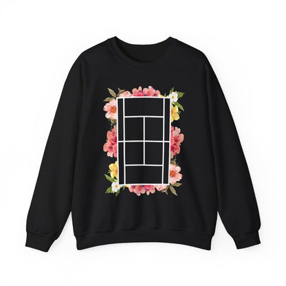 TENNIS FLORAL 1 - Tennis (Sweatshirt)