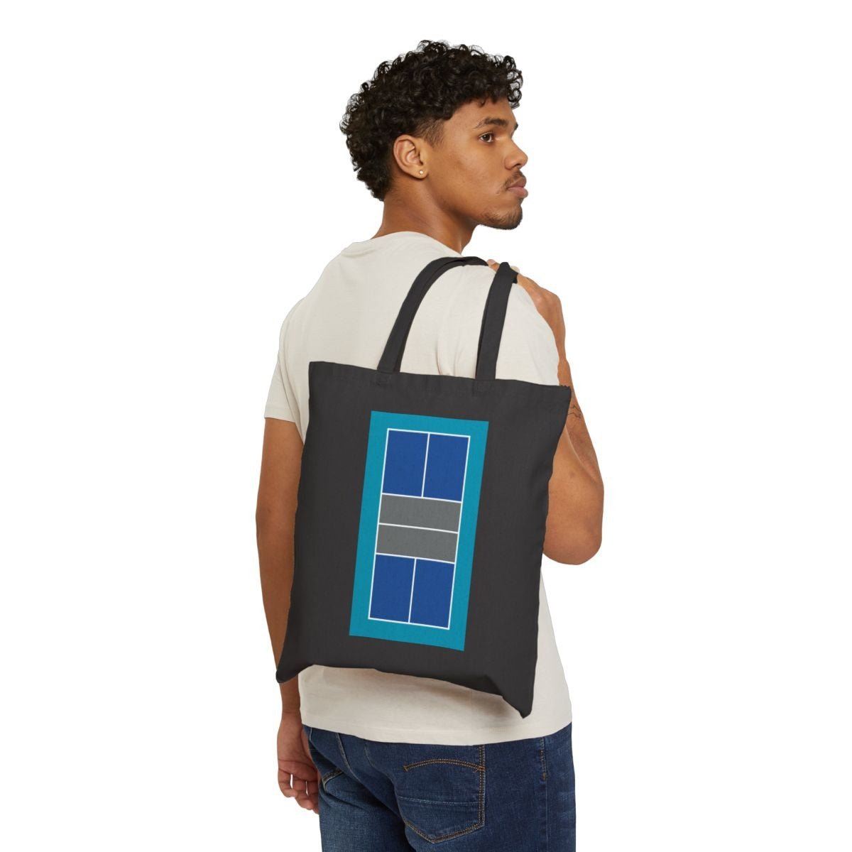 PICKLEBALL COURT 4 - Pickleball (Tote Bag)