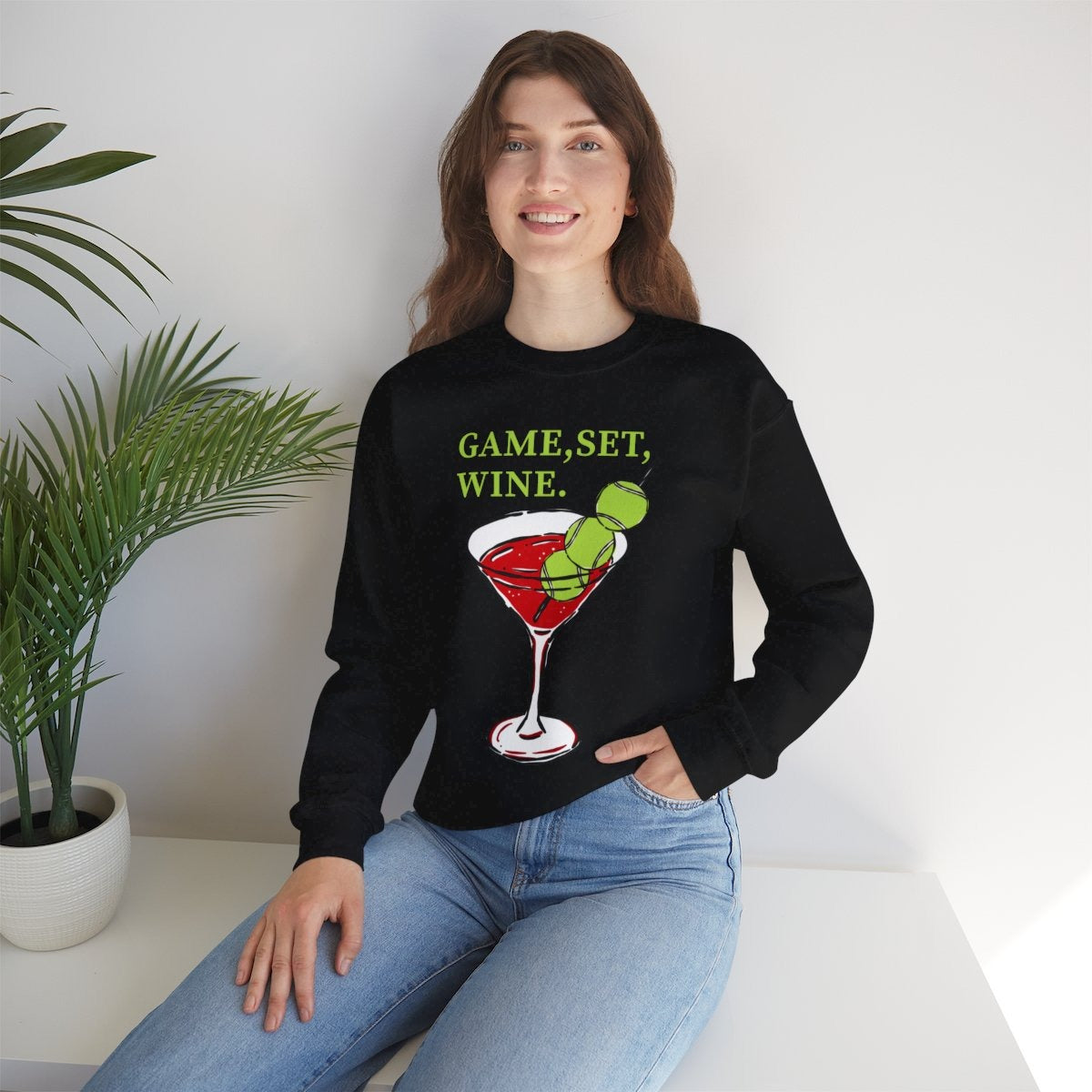 GAME, SET, WINE - Tennis (Sweatshirt)