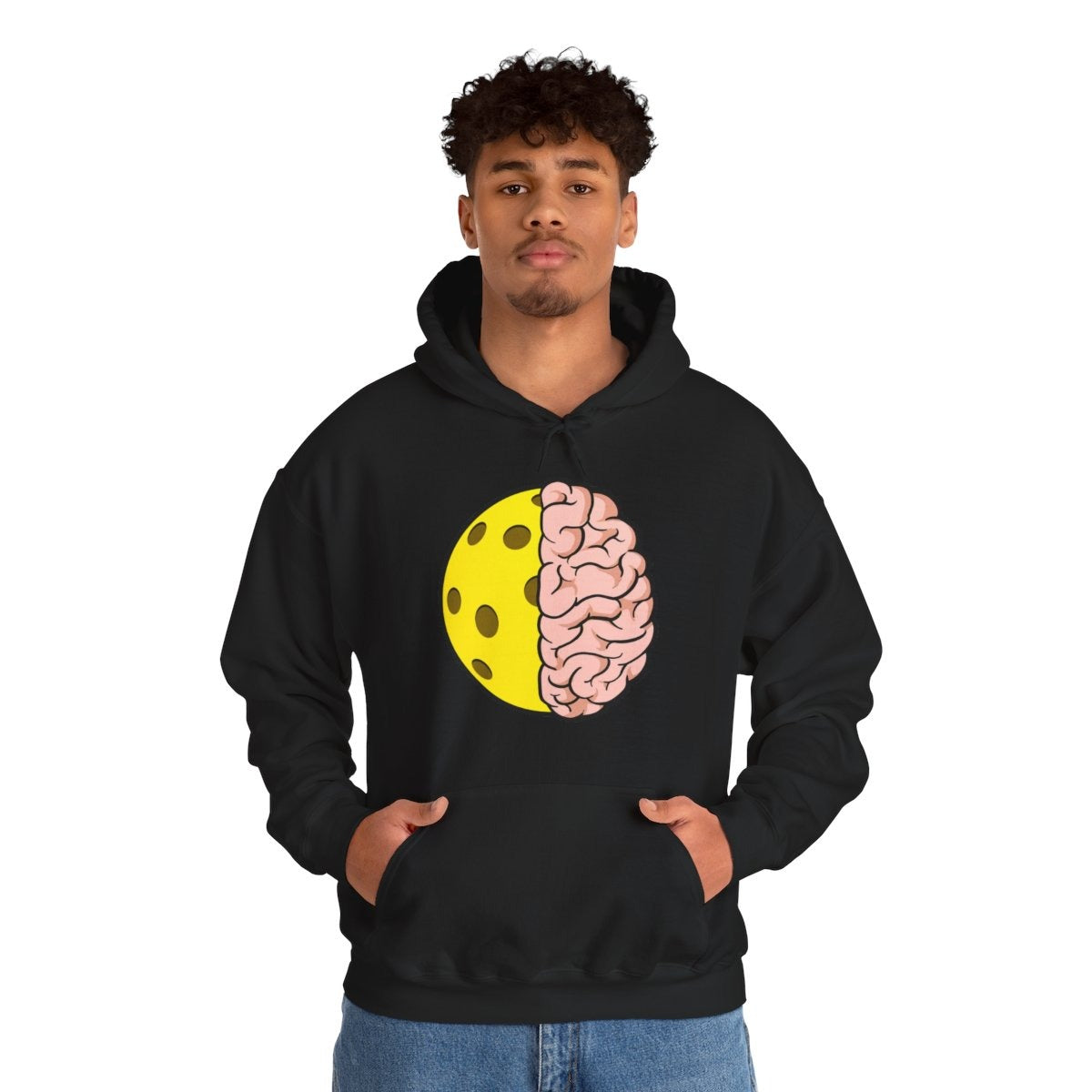 PICKLEBALL BRAIN- Pickleball (Hoodie)