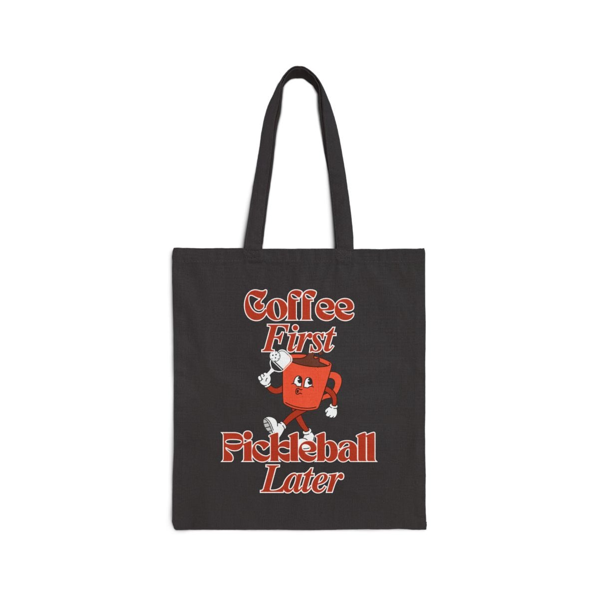 COFFEE FIRST 3 - Pickleball (Tote Bag)