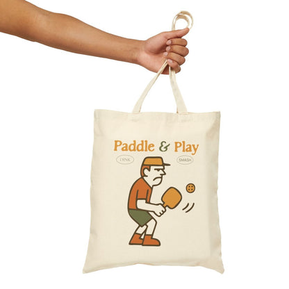 PADDLE & PLAY - Pickleball (Tote Bag)