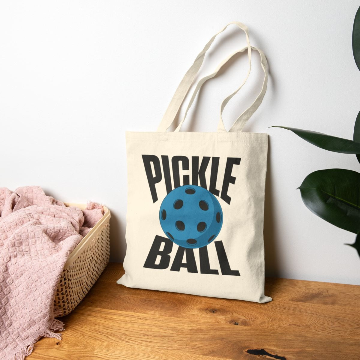 DOUBLE HIT - Pickleball (Tote Bag)