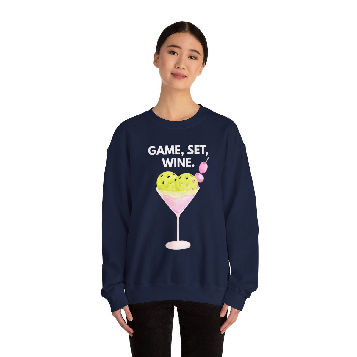 GAME SET WINE - Pickleball (Sweatshirt)