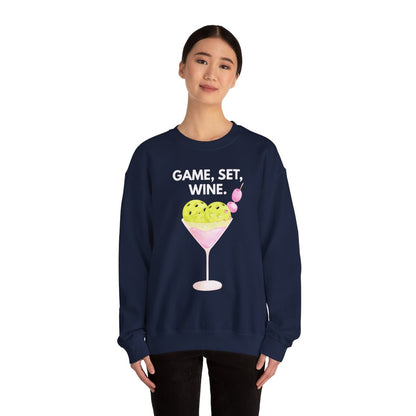 GAME SET WINE - Pickleball (Sweatshirt)