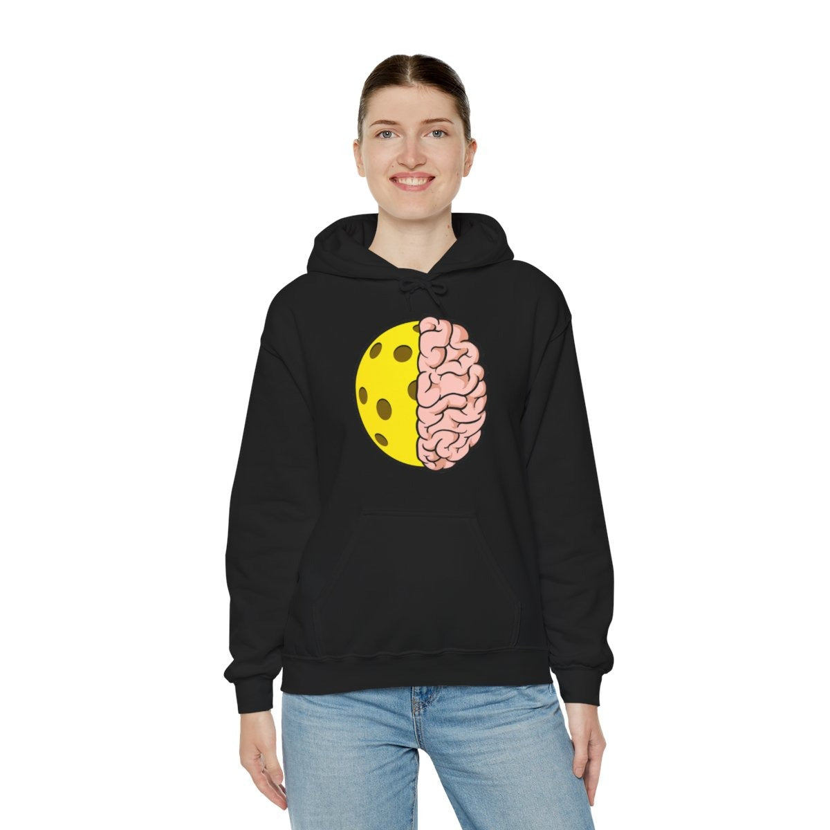 PICKLEBALL BRAIN- Pickleball (Hoodie)