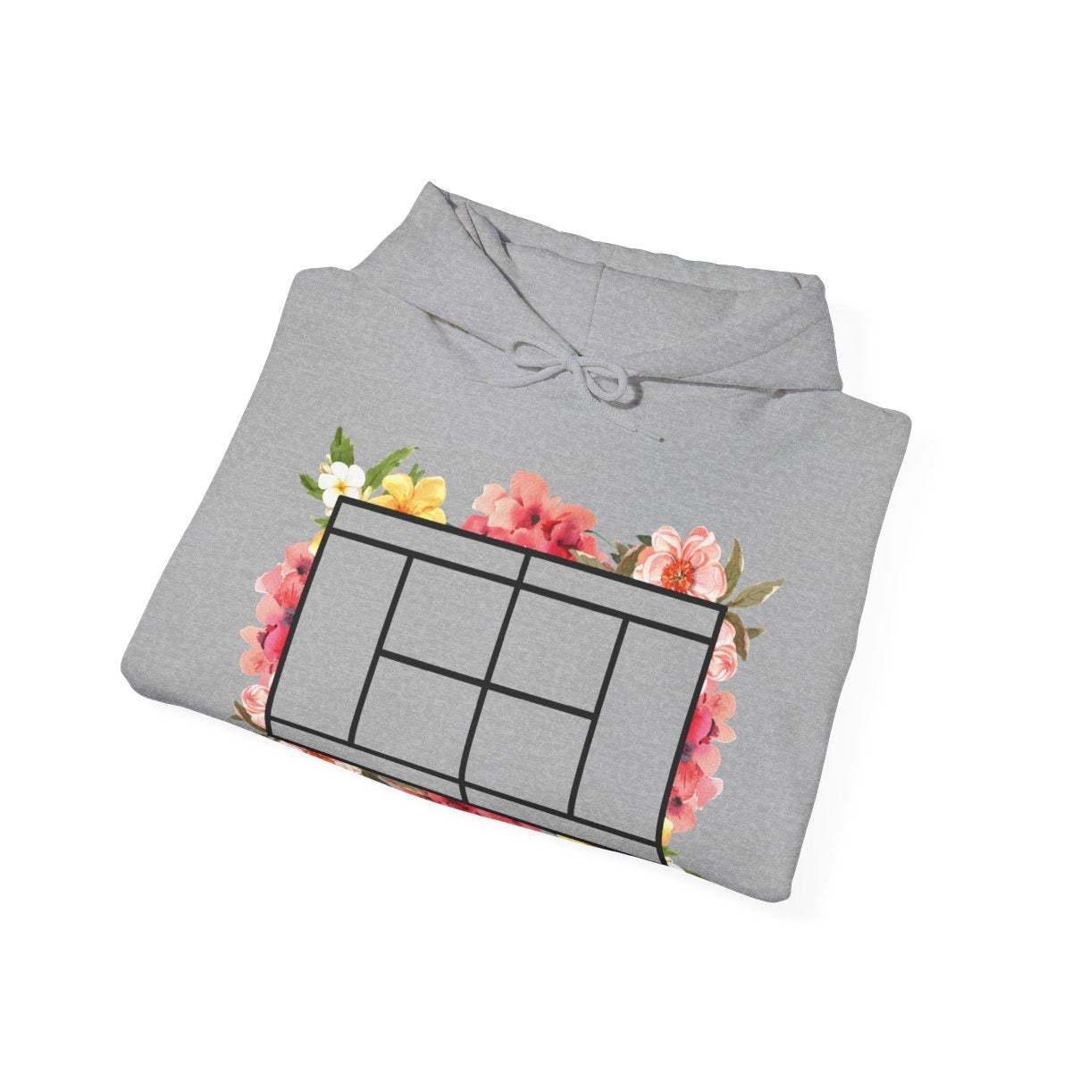 TENNIS FLORAL 1 - Tennis (Hoodie)