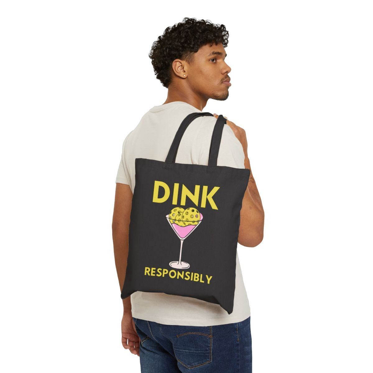 DINK RESPONSIBLY - Pickleball (Tote Bag)