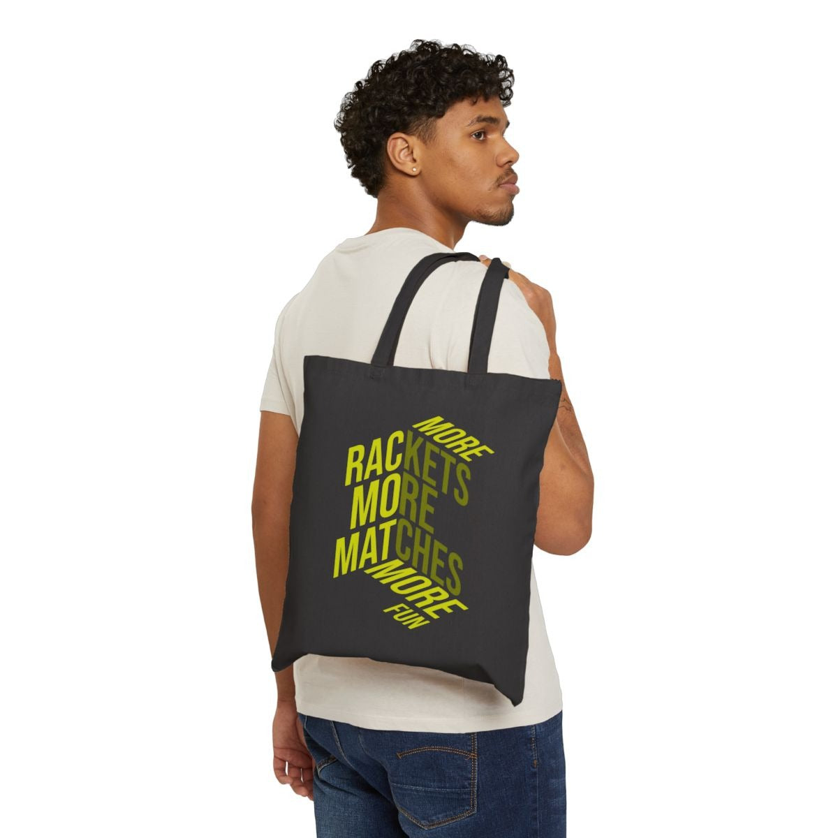 MORE RACKETS - Pickleball (Tote Bag)