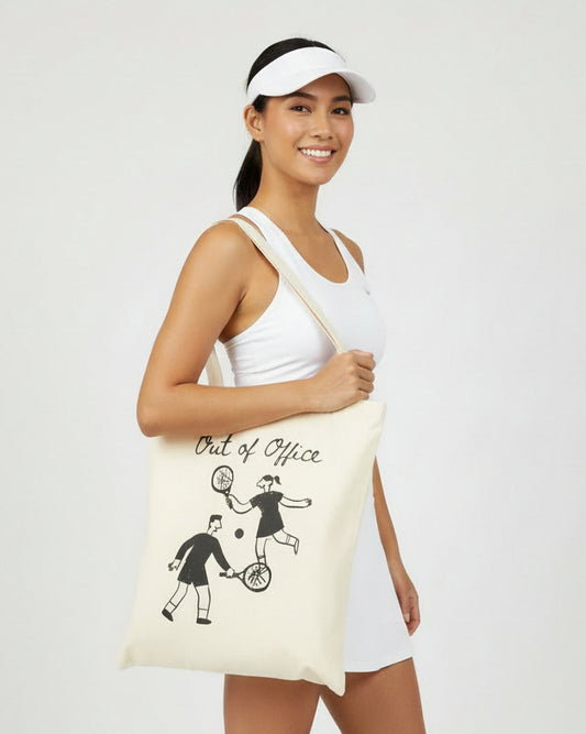 OUT OF OFFICE - Tennis (Tote Bag)