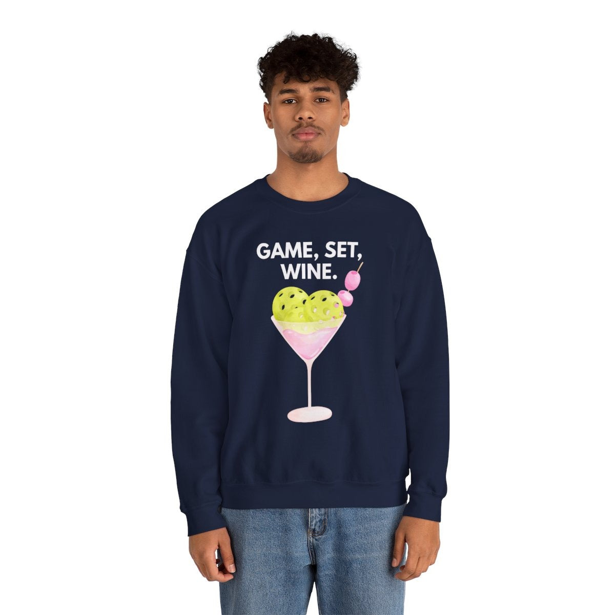 GAME SET WINE - Pickleball (Sweatshirt)