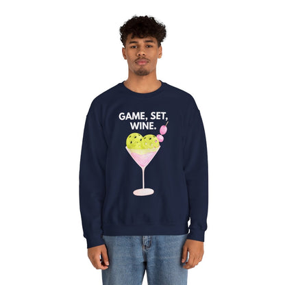 GAME SET WINE - Pickleball (Sweatshirt)
