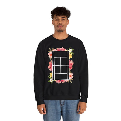 TENNIS FLORAL 1 - Tennis (Sweatshirt)