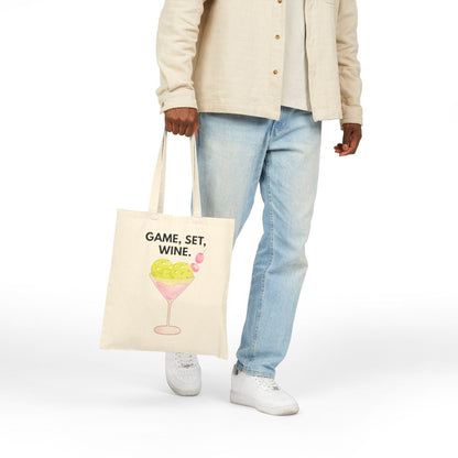 GAME SET WINE - Pickleball (Tote Bag)