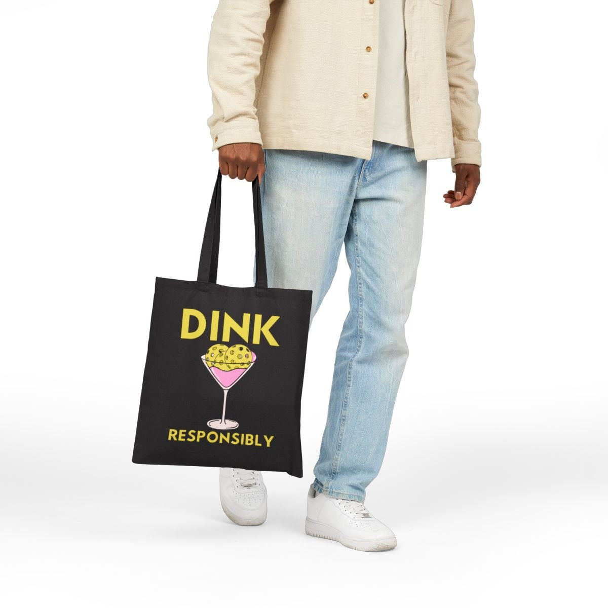 DINK RESPONSIBLY - Pickleball (Tote Bag)