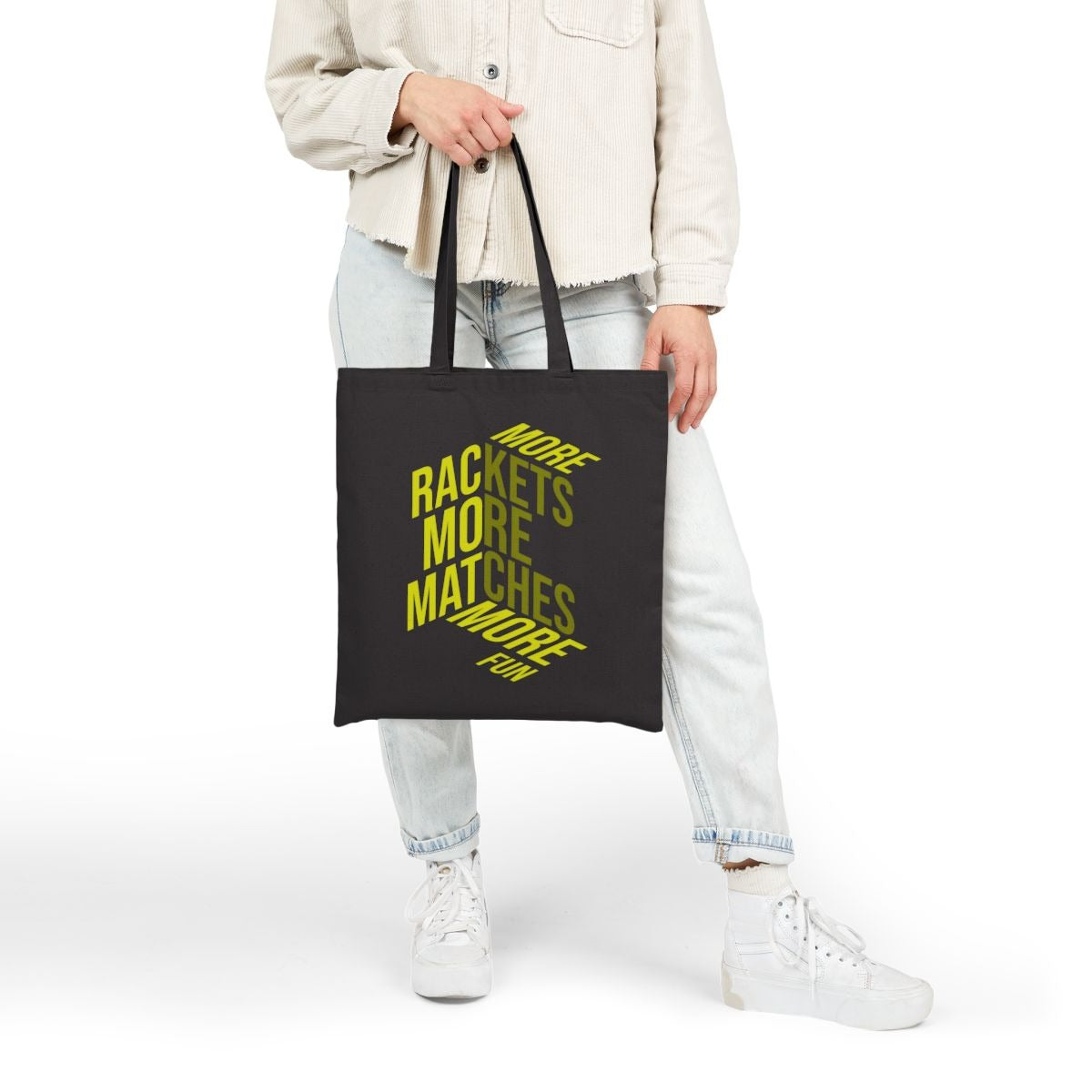 MORE RACKETS - Pickleball (Tote Bag)