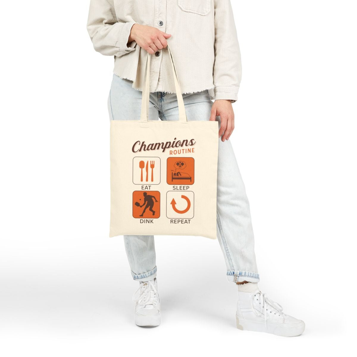 CHAMPIONS ROUTINE - Pickleball (Tote Bag)