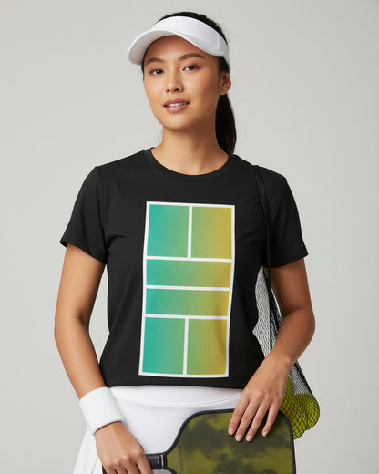 PICKLEBALL COURT 8 - Pickleball (Basic Tee)