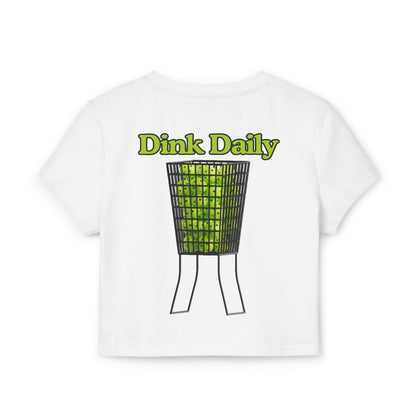 DINK DAILY - Pickleball (Crop Top)