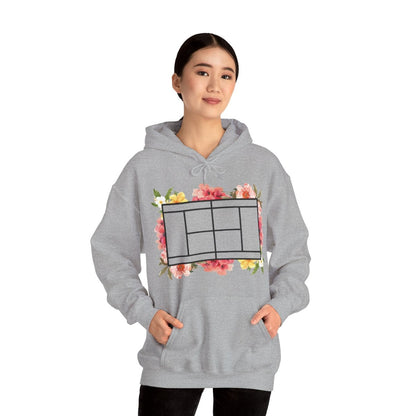 TENNIS FLORAL 1 - Tennis (Hoodie)