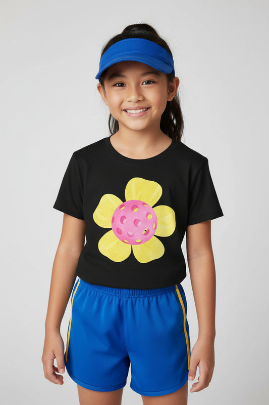 FLOWER 1 - Pickleball (Kids Tee)