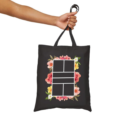 PICKLEBALL FLORAL - Pickleball (Tote Bag)