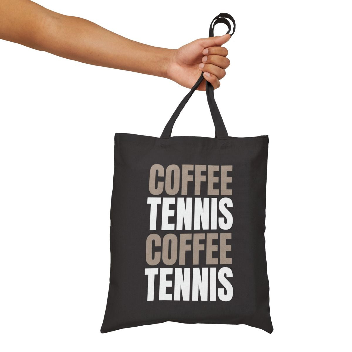 COFFEE & TENNIS 3- Tennis (Tote Bag)