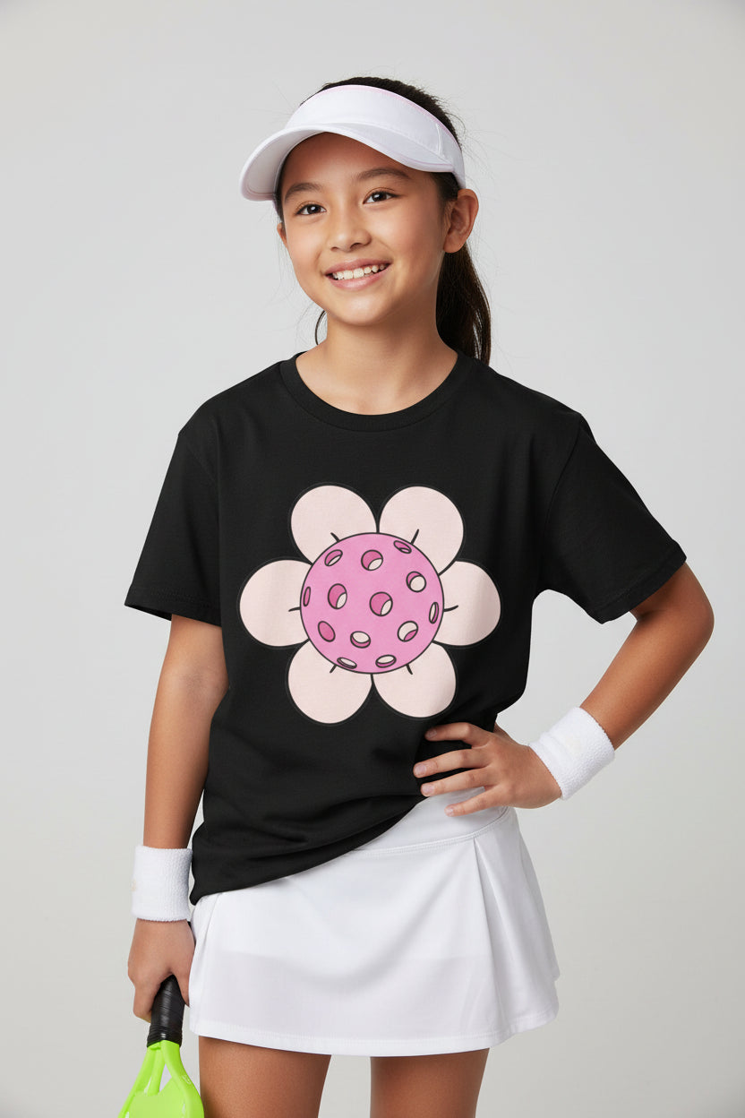 FLOWER 2 - Pickleball (Kids Tee)