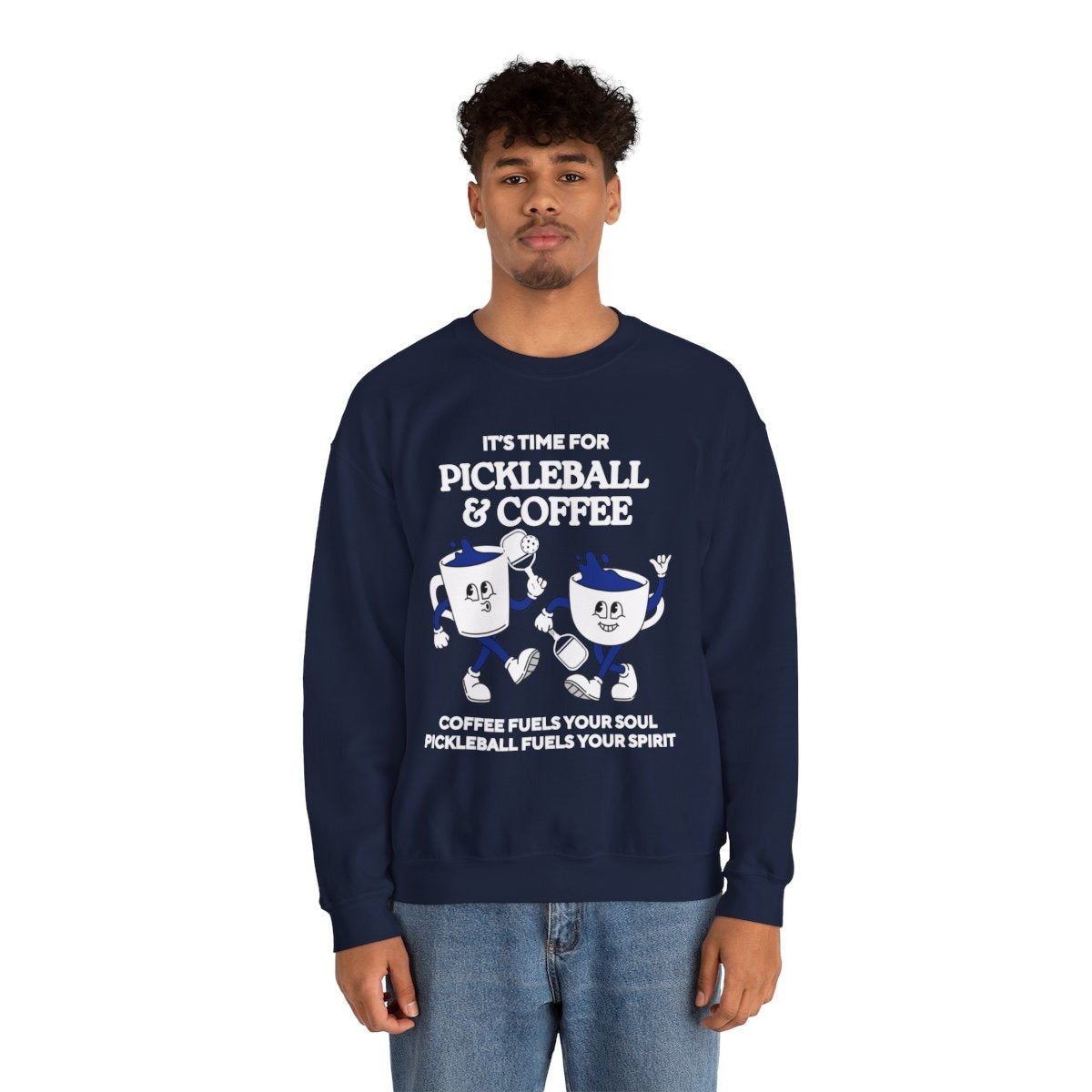 COFFEE & PICKLEBALL 3 - Pickleball (Sweatshirt)