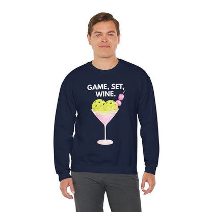 GAME SET WINE - Pickleball (Sweatshirt)