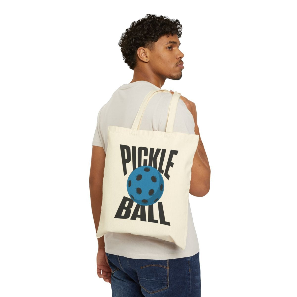 DOUBLE HIT - Pickleball (Tote Bag)