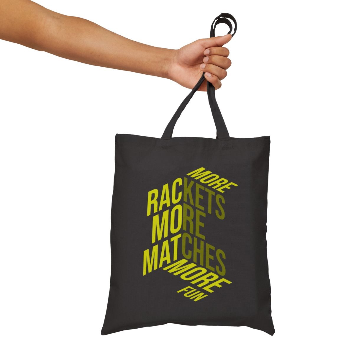 MORE RACKETS - Pickleball (Tote Bag)