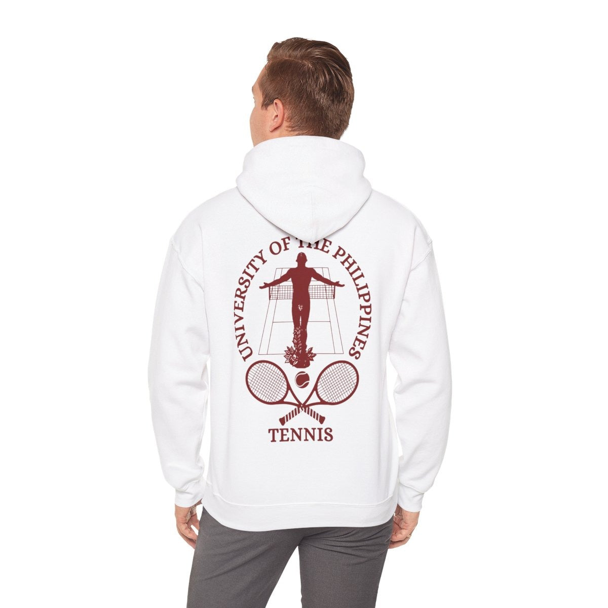 UP MAROONS TENNIS - Tennis (Hoodie)