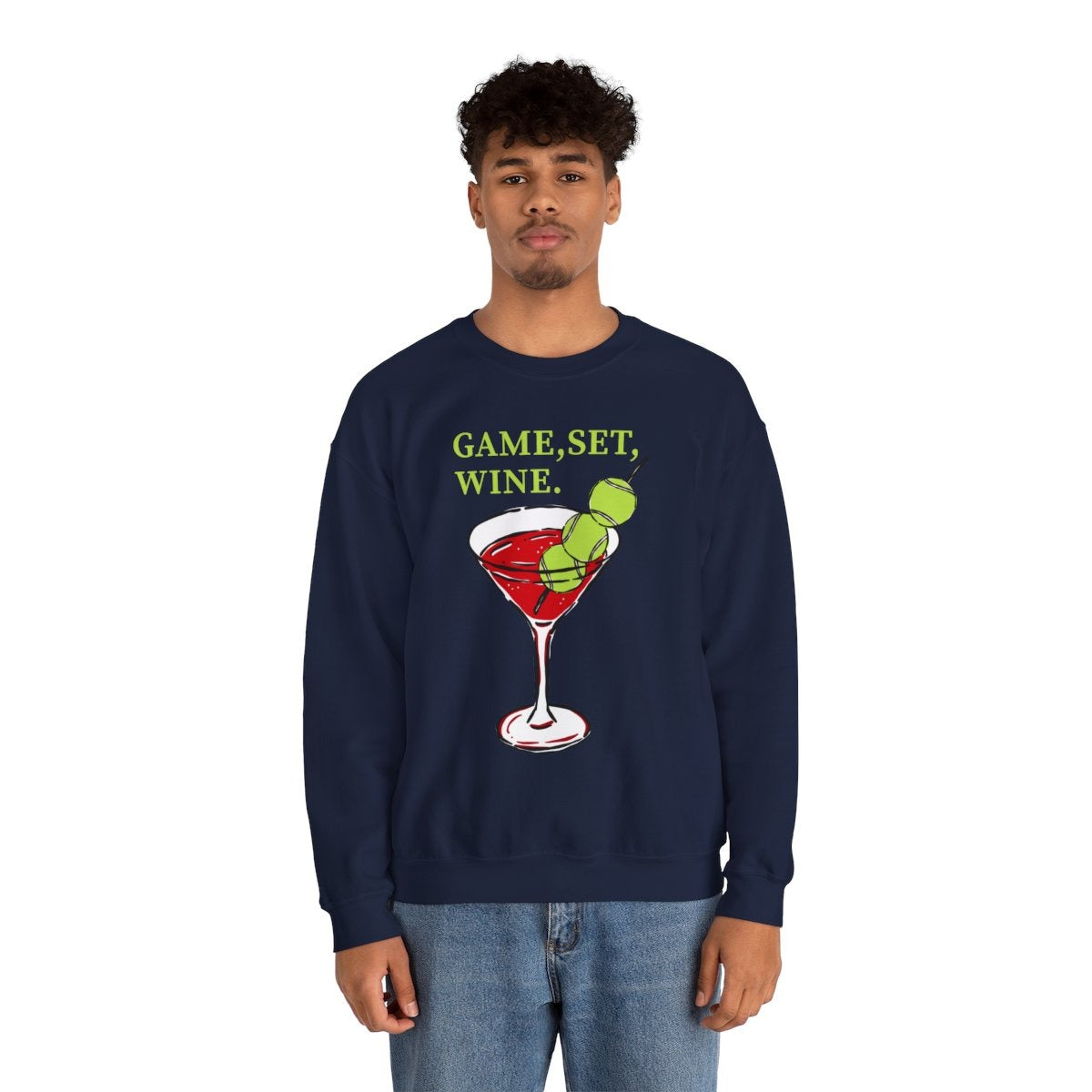 GAME, SET, WINE - Tennis (Sweatshirt)