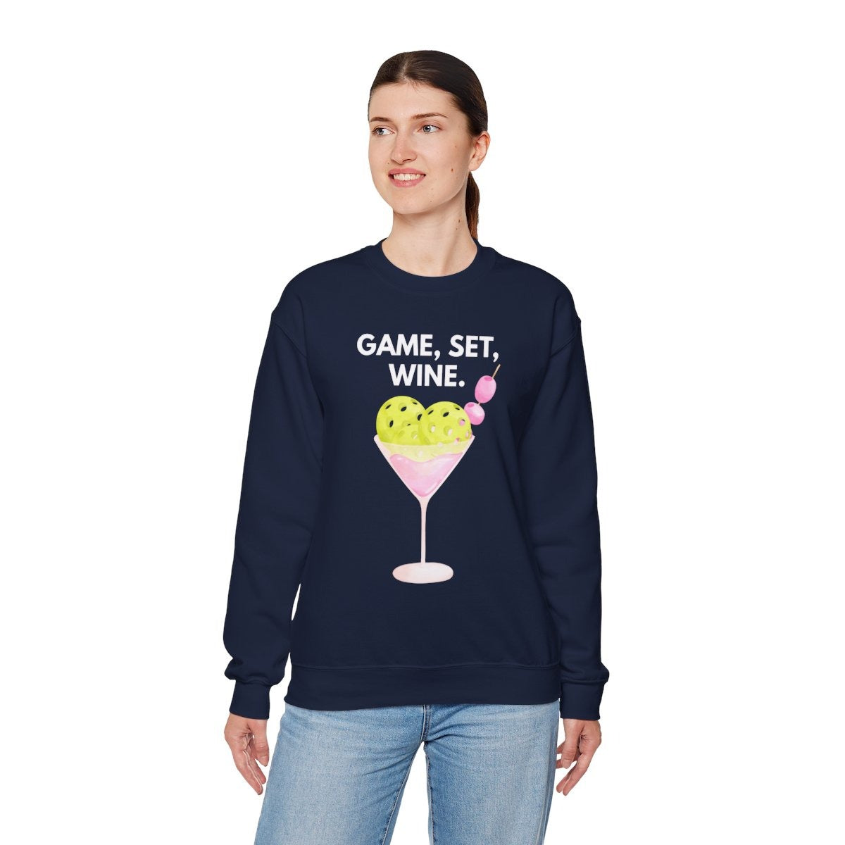 GAME SET WINE - Pickleball (Sweatshirt)
