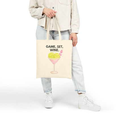 GAME SET WINE - Pickleball (Tote Bag)