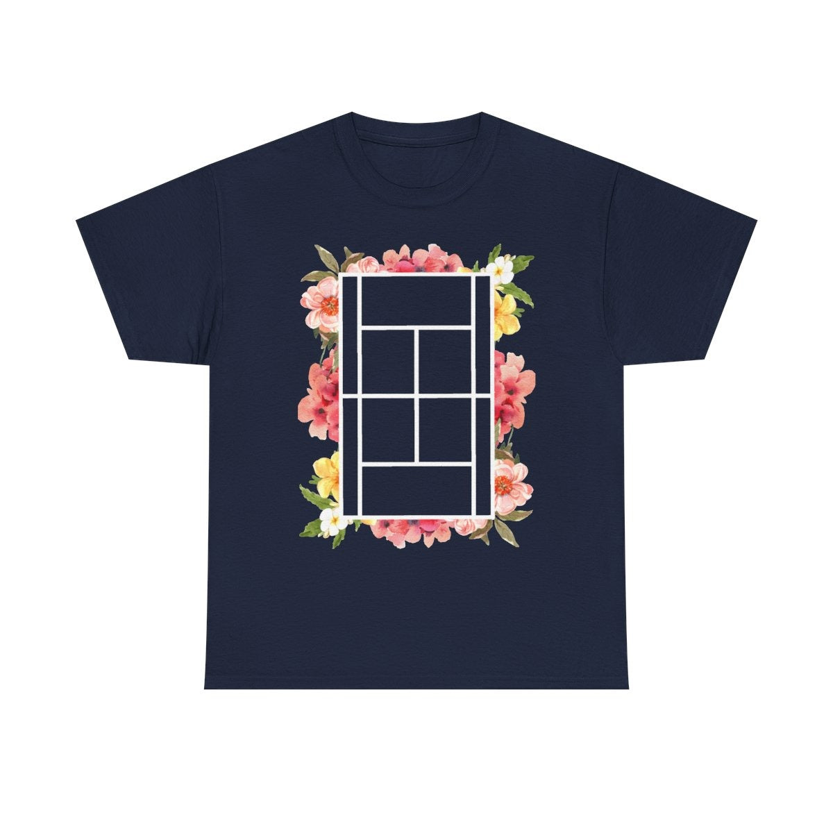 TENNIS FLORAL 1 - Tennis (Basic Tee)