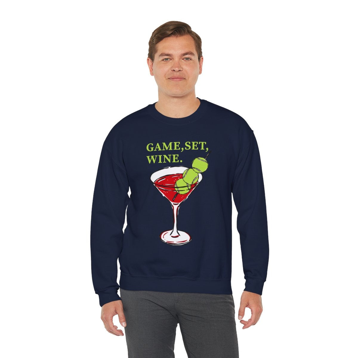 GAME, SET, WINE - Tennis (Sweatshirt)