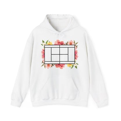 TENNIS FLORAL 1 - Tennis (Hoodie)