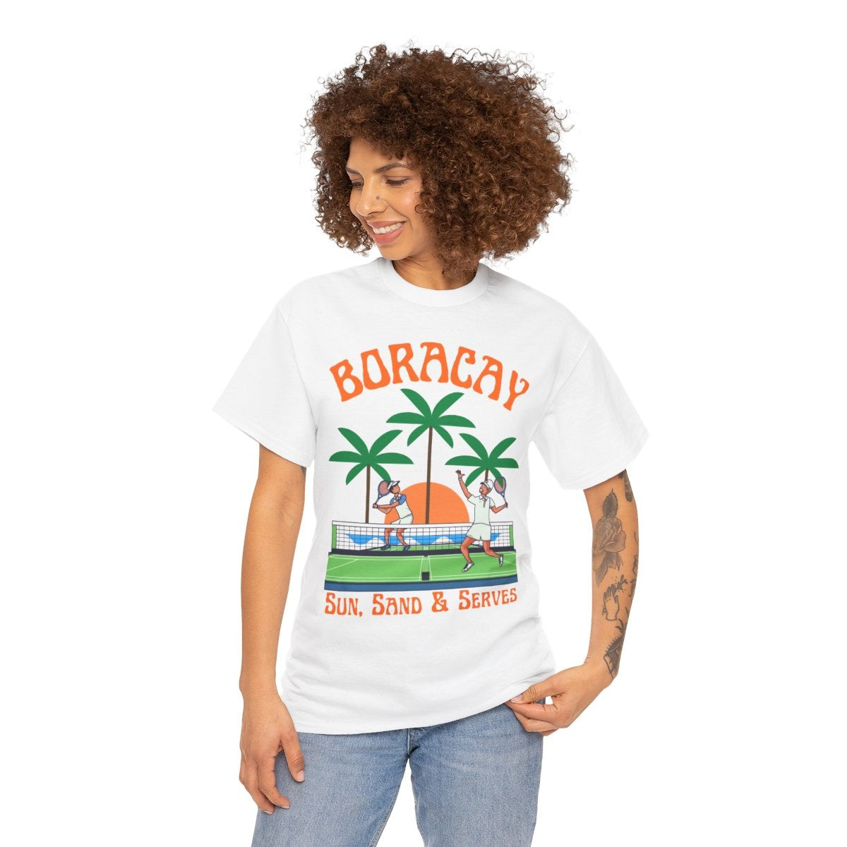 BORACAY TENNIS CLUB - Tennis (Basic Tee)