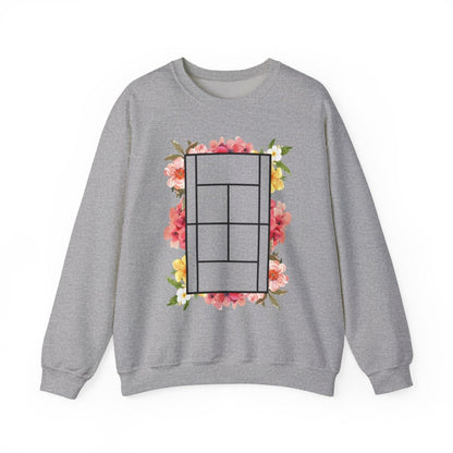 TENNIS FLORAL 1 - Tennis (Sweatshirt)