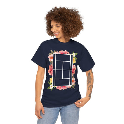 TENNIS FLORAL 1 - Tennis (Basic Tee)