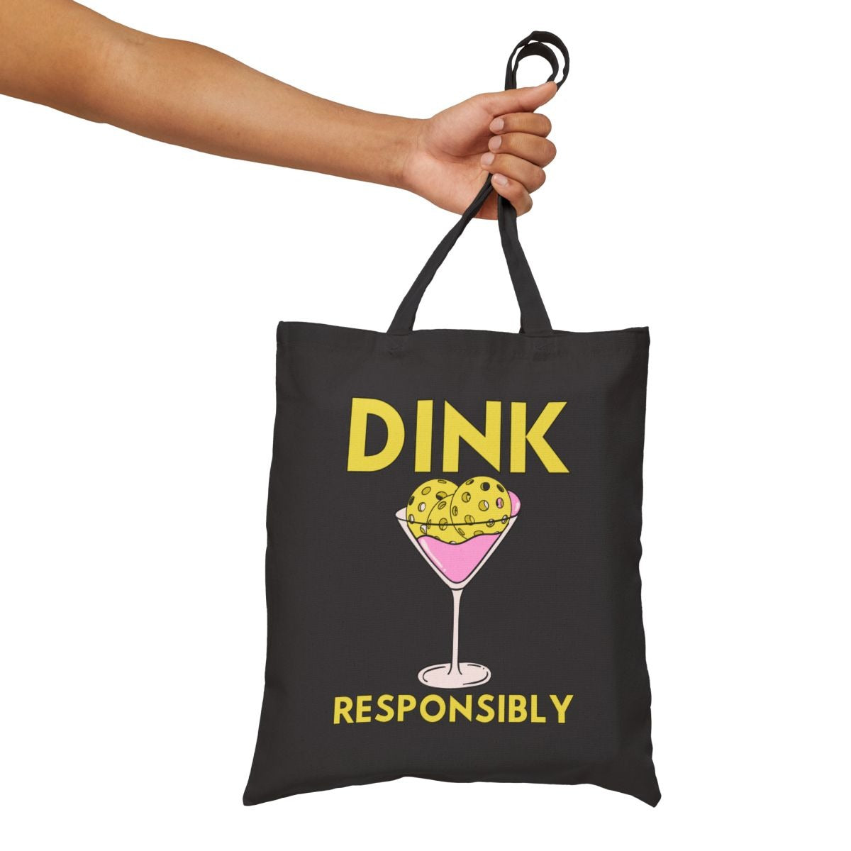 DINK RESPONSIBLY - Pickleball (Tote Bag)