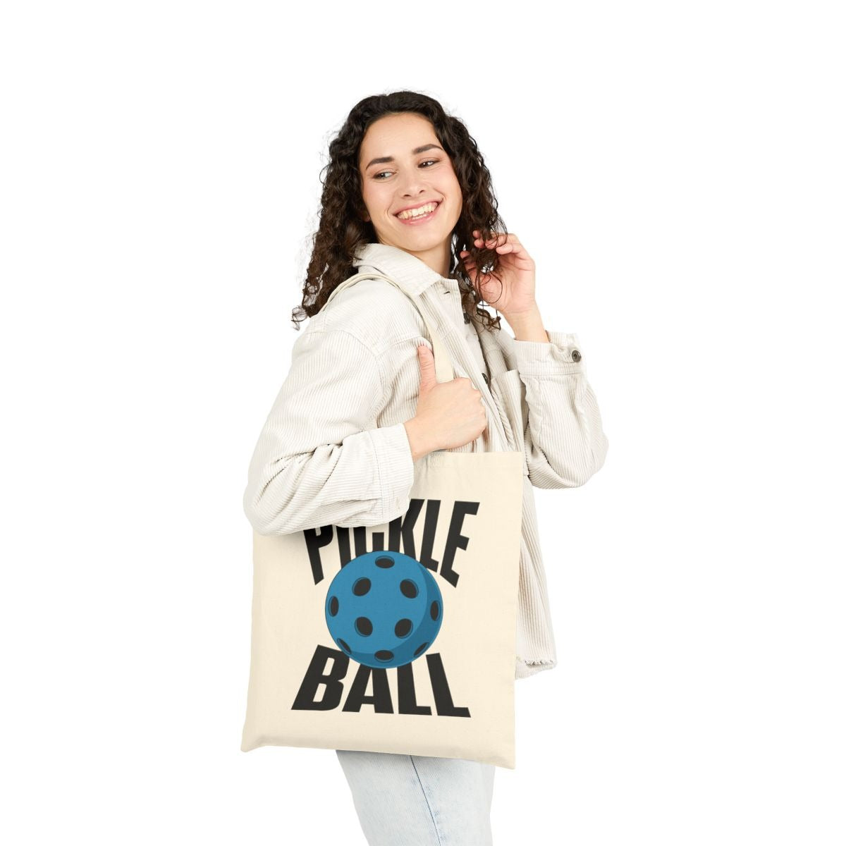 DOUBLE HIT - Pickleball (Tote Bag)